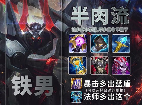 英雄联盟铁男怎么出装